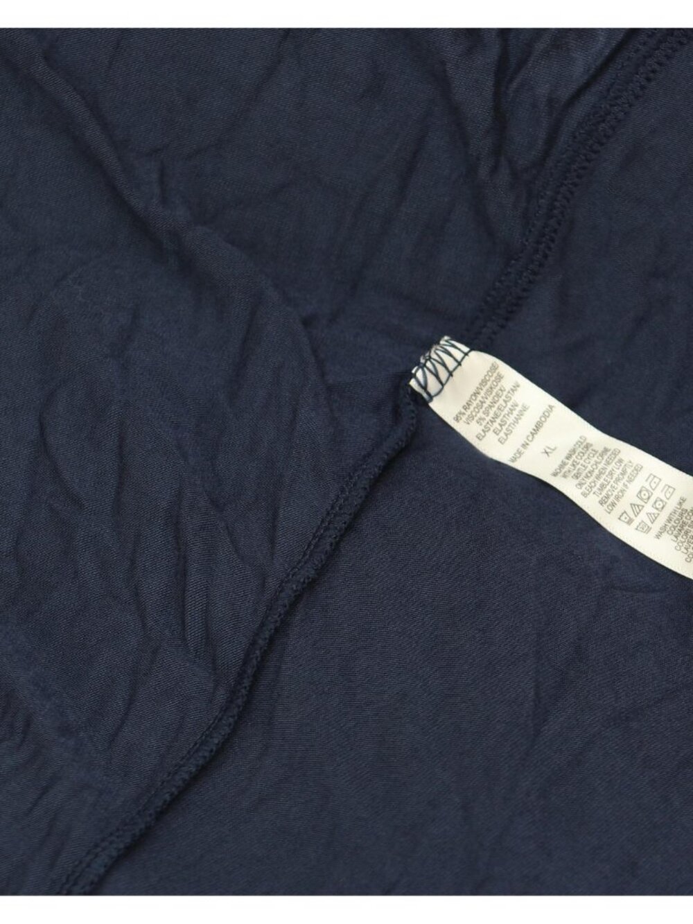 Cuddl Duds Womens Soft Stretch Knit Lounge Dress A694382 Dress Blue XL - Picture 4 of 5